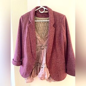 Hazel blazer with Free People camisole